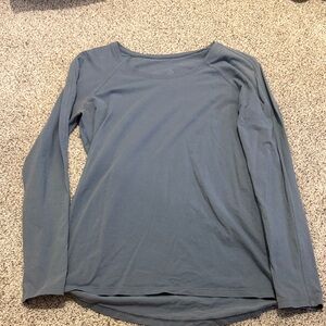 lululemon athletica Slate Blue Long Sleeve Top